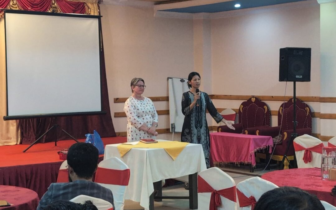 Finally, in person training